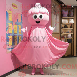 Postava maskota Pink Ray...