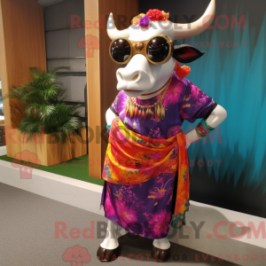 Bull mascot costume...