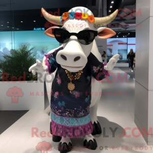 Bull maskot drakt-karakter...