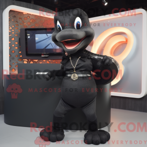 Maskottchenkostüm Schwarze...