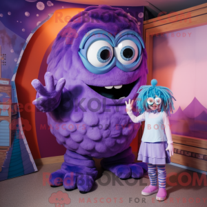 Costume mascotte de cyclope...