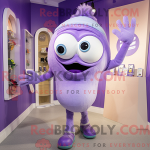 Lavender Cyclops mascot...