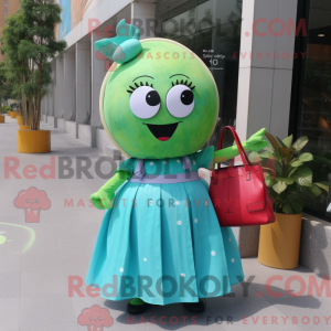 Cyan Watermelon mascot...