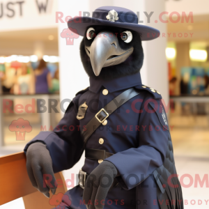 Navy Crow mascot costume...