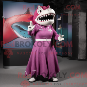 Disfraz de mascota Magenta...