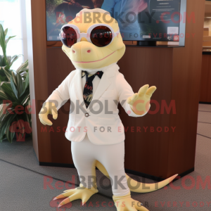 Cream Geckos máscara de...