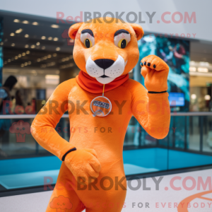 Maskottchenkostüm Orange...