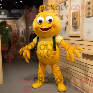Gold Crab Cakes mascot...
