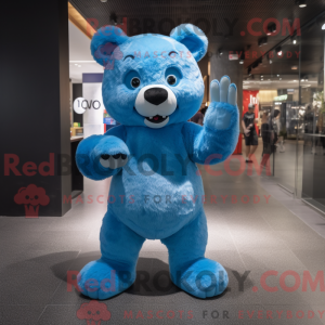 Disfraz de mascota del oso...