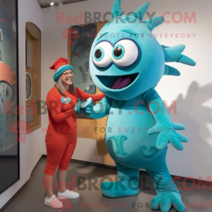 Turquoise Goulash mascot...