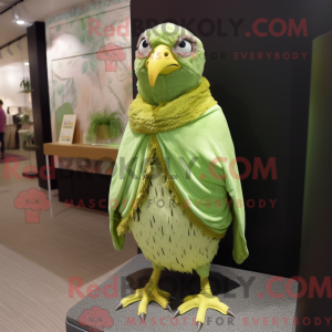 Disfraz de mascota codorniz...