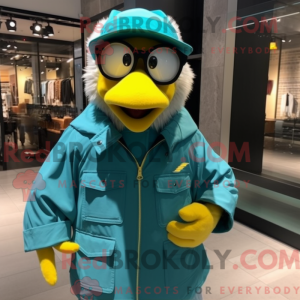 Disfraz de mascota canario...
