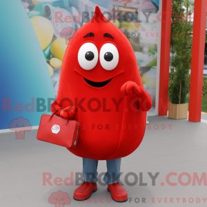 Red Shakshuka mascot...