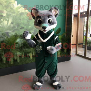 Forest Green Civet maskot...