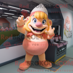 Peach Ogre Maskottchen...