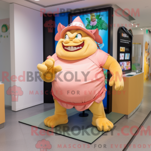 Peach Ogre Maskottchen...