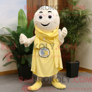 Creme Lemon maskot kostume...