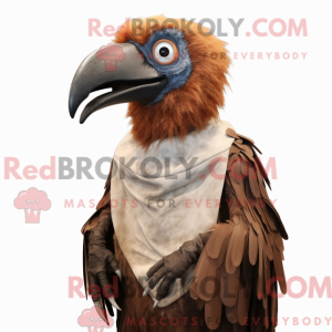 Rust Vulture mascot costume...