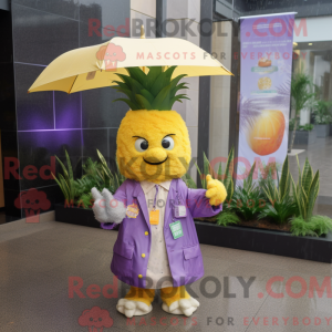 Lavender Pineapple mascot...