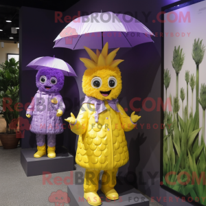 Lavender Pineapple mascot...