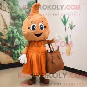 Rust Turnip maskot kostume...