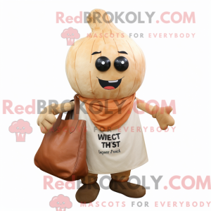 Rust Turnip mascot costume...