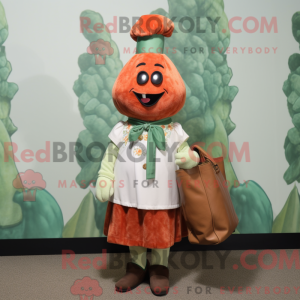 Rust Turnip maskot kostume...