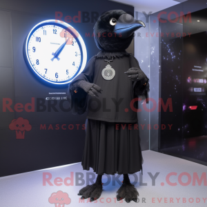 Black Crow-mascottekostuum...