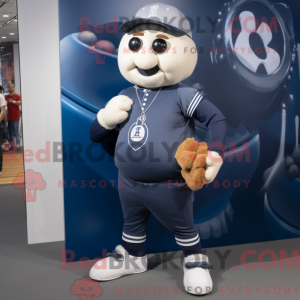 Maskottchenkostüm Navy...