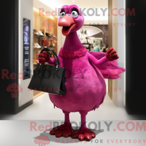 Magenta Dodo Bird...