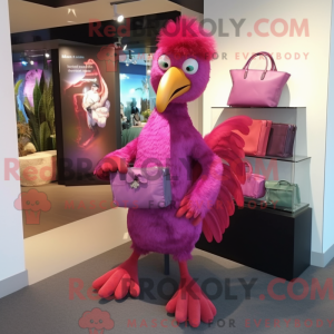 Postava maskota Magenta...