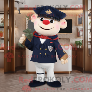 Navy Steak mascot costume...