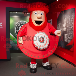 Red Celtic Shield maskot...