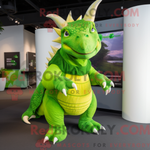 Limegroen Triceratops...