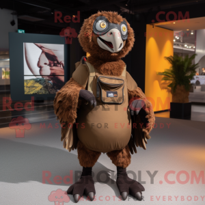 Brown Vulture mascot...