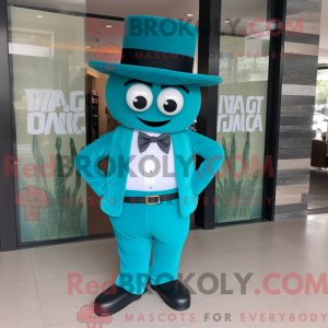 Turquoise Lasagna mascot...