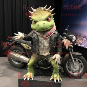 Olive Axolotls mascot...