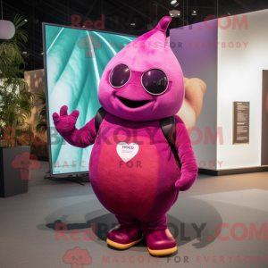 Magenta Mango mascot...