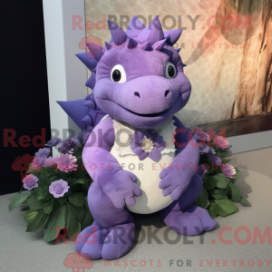 Lavender Ankylosaurus...