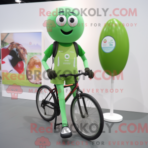 Oliven Unicyclist maskot...