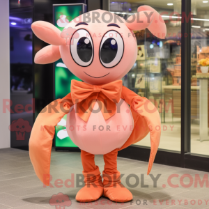 Peach Hydra mascot costume...