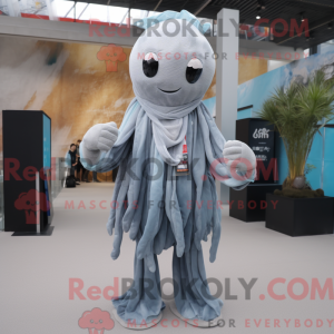 Gray Jellyfish mascot...