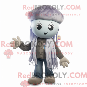 Gray Jellyfish mascot...