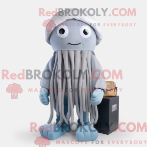 Gray Jellyfish mascot...