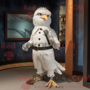 White Blackbird mascot...