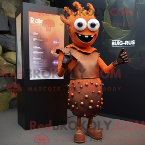 Rust Queen mascot costume...