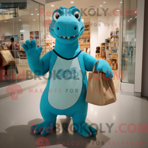 Cyan Iguanodon...