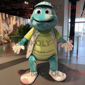 Green Sea Turtle mascot...