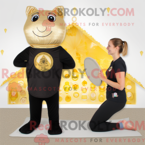 Gold Seal maskotdraktfigur...