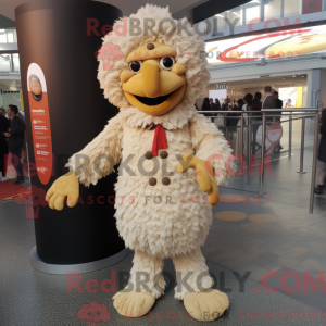 Figura de máscara de frango...